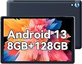 Lville Tablet 10.1 Zoll Android 13 Tablet, 8GB RAM 128GB ROM 1TB TF, Octa-Core 1280x800 IPS...