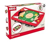 BRIO Spiele 34019 Tischfußball-Flipper - Pinball als Holzspielzeug für Kinder - Kinderspielzeug...