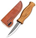 BeaverCraft Holzschnitzmesser C4S Sloyd Messer für Holzschnitzen - Schnitzwerkzeug für Anfänger...