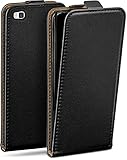 moex Flip Case für Huawei P8 Hülle klappbar mit 360 Grad Schutz, Handyhülle mit Displayschutz, PU...