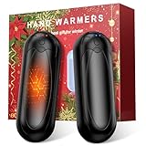 Handwärmer Wiederaufladbar 2er-Set, 7000mAh Elektrische Taschenwärmer mit 3 Heizstufen, Tragbare...