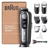 Braun Barttrimmer, Bartschneider/Trimmer/Haarschneider Herren, Haarschneidemaschine Profi, 40...