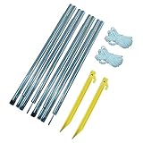 OLPRO Zeltstangen Set 2 x 180 cm, Camping, Ersatz, Aluminium, Outdoor, inklusive 2 x...