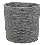 Gewebter Baumwollseil Pflanzkorb Blumentopf Geflochten Übertopf Korb Aufbewahrungsbehälter...