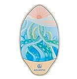 AQUASTIC Lagune 34' Skimboard für Kinder und Jugendliche, 88x50 cm, Poplar Sperrholz,...