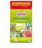 Substral Gartendünger mit Langzeitwirkung für Obst, Gemüse, Blumen, Sträucher, Koniferen und...