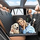 Purecas Hundedecke Auto Rückbank mit Harter Unterseite, Rücksitzverbreiterung Hund, 132 X 63CM,...