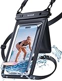 Lamicall wasserdichte Handyhülle, Wasserfeste Handytasche - [Doppelte Taschen] Unterwasser Hülle...