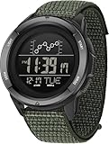 findtime Militär Digitale Armbanduhr Outdoor LED Digitaluhr Herren mit Wecker Coutdown Doppelzeit...