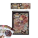 Terrorist Element Landscaping Sticker - 3D, große Stereo -Miniatur -Szenensammlung, Scary Room...