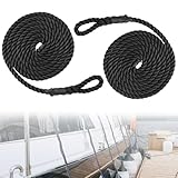 Boot Festmacherleine 2 Stück bootsleine 10mm*2m fenderleine ankerleine ankerseil Bootsseil Boots...
