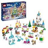 LEGO │ Disney Princess Adventskalender 2024, Bauspielzeug mit 5 Mikro-Spielfiguren, Adventsbauset...