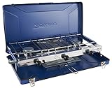 Campingaz Zweiflammkocher Camping Vario Fold, zum Kochen und Überbacken, klappbar, Art. 2000028967,...
