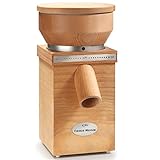 KoMo Fidibus 21 Getreidemühle (250 Watt, Holz) - Heute Mehl für den Kuchen, morgen für Pizza oder...