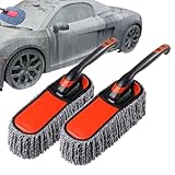 Auto-Armaturenbrett-Staubwedel | Mikrofaser-Auto-Staubwedel-Set, Außenreinigungswerkzeuge,...
