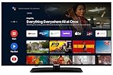 Telefunken Fernseher 43 Zoll Android Smart TV (4K UHD, HDR, Triple-Tuner, Bluetooth, Dolby Atmos)...