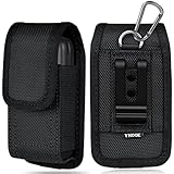 ykooe Klapp Handytasche Gürtel mit Gürtelclip für Nokia 2660, 2720, Tokvia T201,T221,T288,...