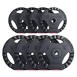 GORILLA SPORTS® Hantelscheiben - Einzeln/Set, 1,25kg, 2,5kg, 5kg, 10kg, 15kg, 17,5kg, 27,5kg, 30kg...