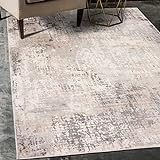 Carpeto Rugs Abstraktes Vintage Designer Teppich - Kurzflor - Weich Teppich für Wohnzimmer,...