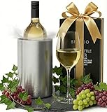 Brendo Weinkühler Edelstahl Flaschenkühler Sektkühler Champagner doppelwandig isoliert |...