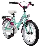 BIKESTAR Kinderfahrrad für Mädchen ab 4-5 Jahre | 16 Zoll Kinderrad Classic | Fahrrad für Kinder...
