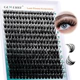 Wimpern Extensions 80D DIY Clusterwimpern 0.07 D Curl 10-18 Mix Cluster Lashes Wimpernbüschel zu...