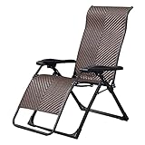 Faltbarer Relaxsessel für den Balkon, Freizeit, Sonnenliegen, Heimschläfer, Korbstühle für...
