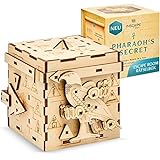 INSCAPE Pharaoh´s Secret - Rätselbox Holz - Puzzle Box - Escape Room Spiel Erwachsene und Kinder -...
