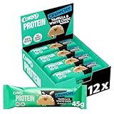 Corny | Protein Crunchy Vanilla & White Choc Flavor | 30% Protein | Eiweißriegel ohne Zuckerzusatz...