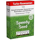 Pronto Seed Rasensamen – 1,4 kg Premium-Qualität, 84 m2 Abdeckung für Nachsaat – schnell...