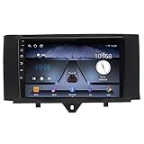 Android 15 Autoradio Stereo Für Benz Smart 2 2010-2015 Plug-and-Play 2 DIN 9 Zoll Touchscreen mit...