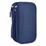 Klyrith Diabetiker Tasche, Doppelschicht Medikamente Tragetasche für Glukose Meter, Insulin Pen,...