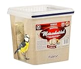 Fidelio Meisenknödel mit Netz, ganzjähriges Wildvogelfutter proteinreich / energiereich,...