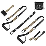 NOURIX® - Schlingentrainer - Set für zu Hause - Sling Trainer mit Türanker und Deckenbefestigung...