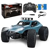 Kizeefun Ferngesteuertes Auto, 2.4Ghz 1/20 RC Auto Geländewagen 20 km/h Alle Gelände, Elektrisches...