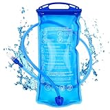 flintronic Trinkblase 1,5L/2L Wasserblase für Trinkrucksack, BPA-freies Wasserblase für Rucksack,...