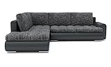 Ecksofa Tokio V mit Schlaffunktion! Best Schlafsofa. Eckcouch Bettkasten. Couch Wohnzimmer...