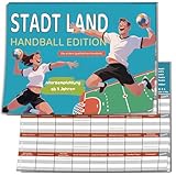 Stadt Land Handball Edition – Handball Spiel für Kinder ab 9 Jahre & Erwachsene | Geschenk für...