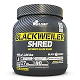 Olimp Sport Nutrition Blackweiler Shred, Exotic Orange, 480 g, Pre Workout Booster und...