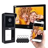 Eura VDP-45A3-2TY VDP-49A3-2TY TUYA Video-Türsprechanlage Gegensprechanlage WiFi, AHD, RFID,...