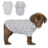 PetSmiler Hundepullover - Dünner Hundepullover Kleine Hunde Gestreifter Hundeshirts für Kleine...