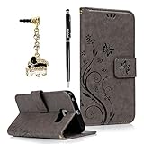 Badalink Hülle für Samsung Galaxy S6 Edge Schutzhülle Flip Bunt PU Leder Ledertasche Wallet Case...