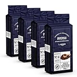 by Amazon Gemahlener Kaffee Caffè Intenso, 1 kg, 4 Packungen mit 250 g – Rainforest...