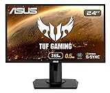 ASUS VG248QG 60,96 cm (24 Zoll) Gaming Monitor (Full HD, G-Sync Compatible, DVI, HDMI, DisplayPort,...