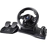 SUBSONIC Superdrive - Rennlenkrad GS550 Racing Wheel lenkräd mit Pedalen, paddels, Schalthebel und...