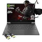 HP Victus 15.6' FHD 144Hz Gaming Laptop - AMD Ryzen 7 7445HS, 32GB RAM, NVIDIA RTX 4050 GPU, 1TB...