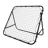 VirtuFit Verstellbarer Fußball Rebounder - Kickback - Tchoukball - 100 x 100 cm - Fußballtor...