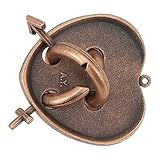 TARSHYRY Metal -Rätsel Gehirnteaser, Mind Rätsel für Erwachsene Legierung Legierung Entsperren...