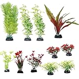FENGQQKJ Aquarium Deko Aquarium Zubehör Aquariums Pflanzen Künstlich Wasserpflanzen Aquariums...