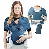 Adapt Babytrage für Neugeborene ab Geburt, 3-Positionen SoftTouch Cotton Ergonomische...